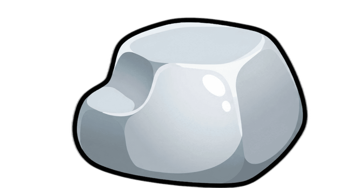 White gold setting with diamond