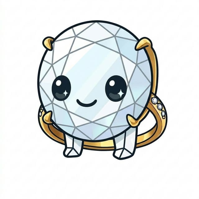 Lab-grown oval diamond
